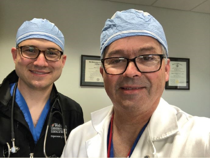 Drs. William, Jr. (left), and William Chapman