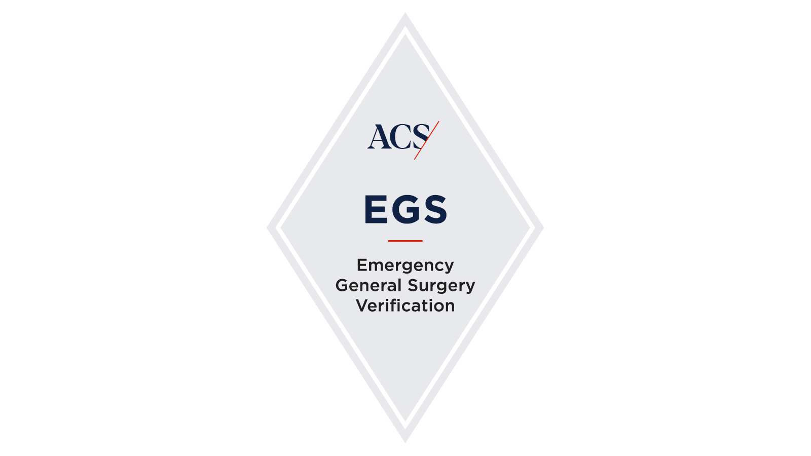 Emergency General Surgery (EGS) Verification Program
