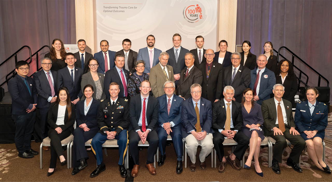 2022 Resident Trauma Papers Competition presenters, discussants, and moderators