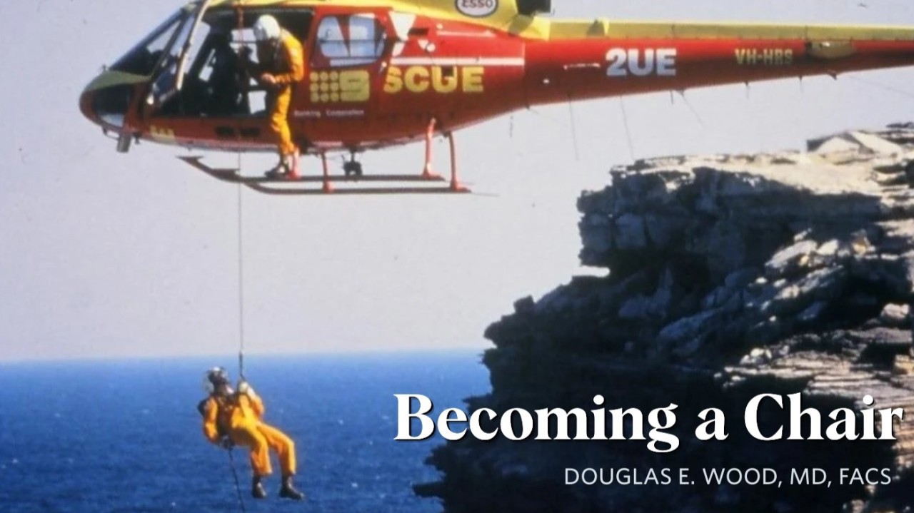 Dr. Douglas Wood Discusses His Path to Becoming a Surgical Chair