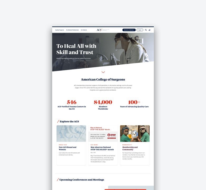 New ACS Website Aims to Enrich Member Experiences