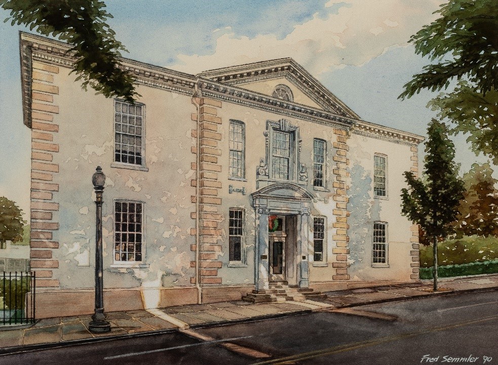 1640 Wisconsin Avenue in Georgetown. ACS D.C offices from 1987-2008. picture courtesy of the ACS Archives